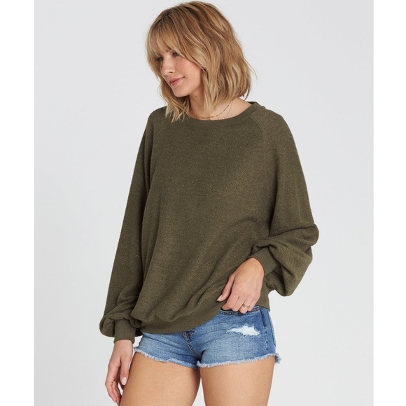 🔥🔥BILLABONG - RELAXED FIT TERRY SWEATSHIRT🔥🔥 - Picture 4 of 7
